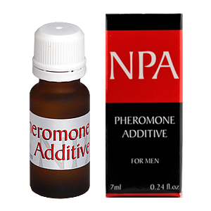 Enter the newPheromone Additive NPA for Men BoxedNPA Mens Pheromones and the new, updated and long awaited new Pheromone Additive has finally arrived. This additive has the same amount of pheromones as the spray (2.5 mg), is designed to be added to a favorite cologne or perfume. It is a concentrate with a unique dropper bottle. Containing about 5 times the androstenone of the old Pheromone Additive just for starters. Like the old PA, the new NPA Mens Pheromones are also designed to be added to your own favorite cologne or after shave.Each bottle contains approximately 90 drops, 8 drops equals 1 ml. One can also use 2-3 drops directly onto shirt or clothes. Add the nml NPA to 25ML equivalent cologne / perfume. If you have more cologne /perfume / you need to add more NPA or vice versa. The new Pheromone Additive comes in two separate and scientifically based formula, one for men and one for women.NPA for Men Pheromones is Very concentrates! NPA for Men should only be used for mixing wit