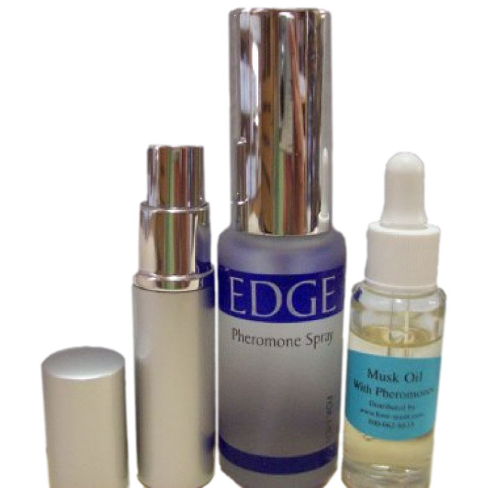 Are you new to pheromones and interested in giving them a serious try?  Our Beginner Special for Men contains all of the products you'll need to get a great start in the world of pheromones.  The Beginner Special for Men comes with a variety of products listed below:One Bottle of Edge Unscented for MenEdge Unscented for Men is a sexy, efficient pheromone formula sure to help you attract the ladies. While wearing Edge Unscented for Men, women will feel more comfortable around you, giving you the confidence you need to seal the deal. Edge Unscented for Men has a light, musky scent like most unscented pheromones, and can be combined with your favorite colognes or other pheromone colognes for maximum effect.One Bottle of "Musk" Scented Super Primal Pheromone OilOur Super Primal Pheromone Oils are scented, essential oils with added androsteNOL pheromones.  Super Primal Pheromone Oils are made to be used alone, or to be added to one of our unscented pheromones, such as Edge Unscented for Me